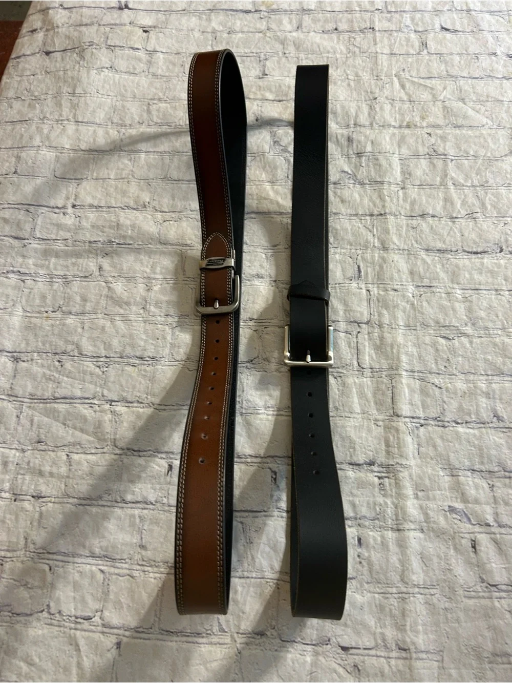 DICKIES GENUINE LEATHER REVERSIBLE CHUNKY AND ES1300 CHUNKY CHANGEABLE BELTS